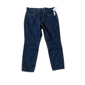 NWT Men's Old Navy Athletic Taper Built in Tough Blue Straight Leg Jeans Size 36